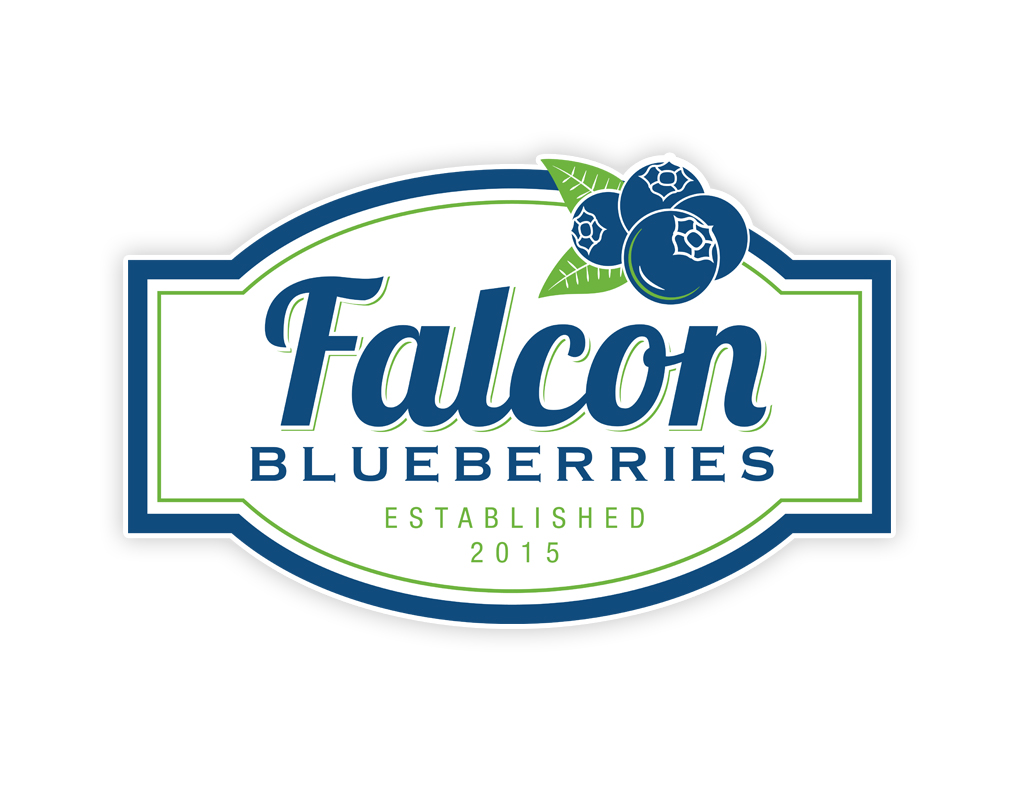 Blueberry Farm Logo